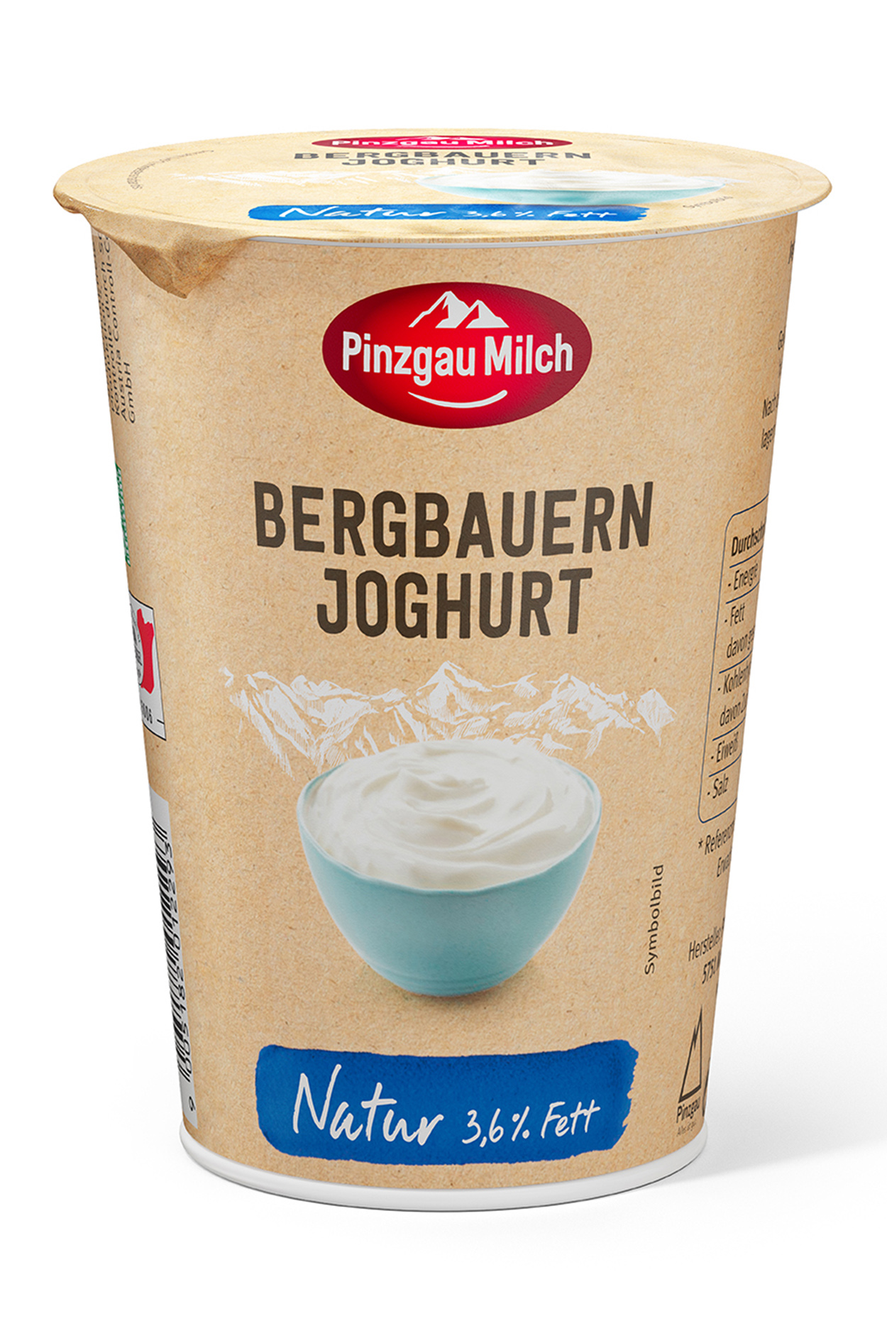 Bergbauern Naturjoghurt itemprop=